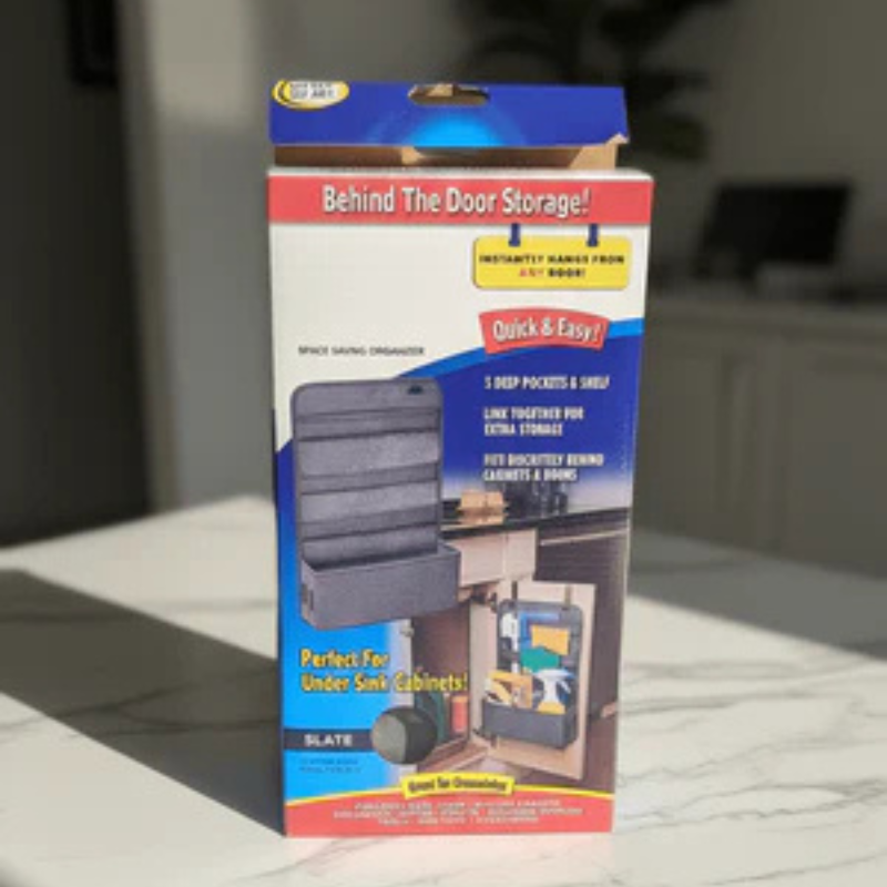 Behind-The-Door Storage Organizer