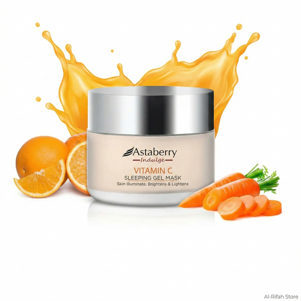 Vitamin C Sleeping Mask – Astaberry Indulge Brightening Overnight Gel (50g)
