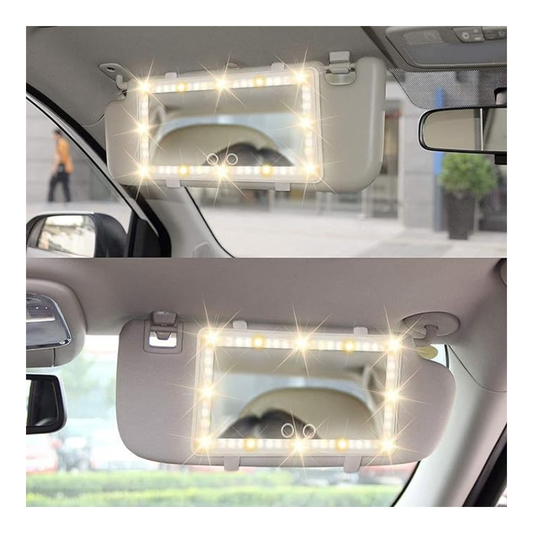 LED Light Car Mirror