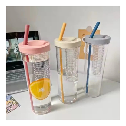 زجاجة ماء مزودة بفلتر