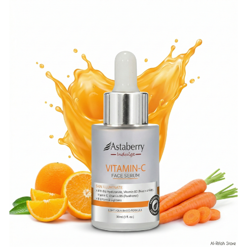 Vitamin C Face Serum – Astaberry Indulge Brightening & Glow Booster (30ml)