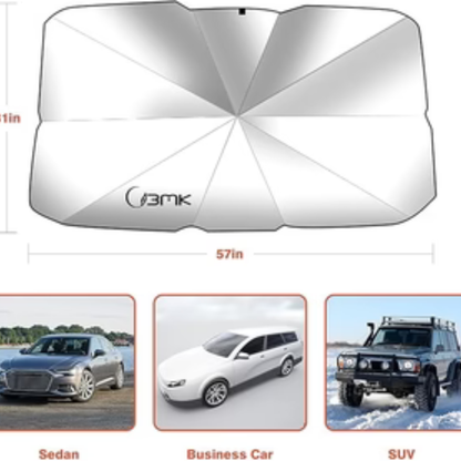 مظلة شمسية للزجاج الأمامي للسيارة