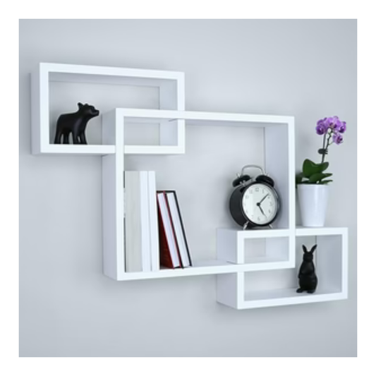 Cube Floating Decorative Wall Shelf