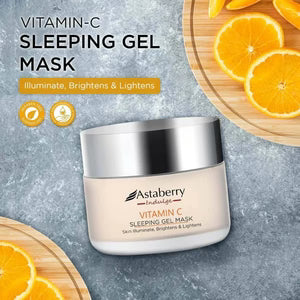Vitamin C Sleeping Mask – Astaberry Indulge Brightening Overnight Gel (50g)