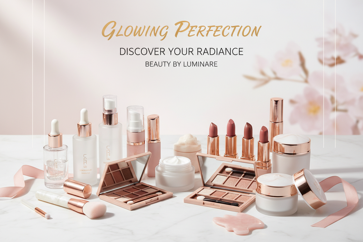 beauty products banner 